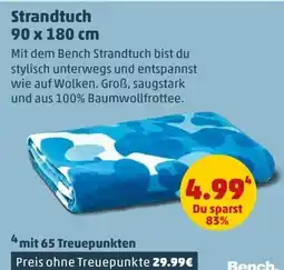 PENNY Bench Strandtuch Angebot