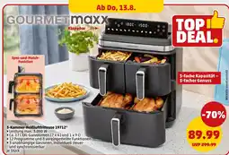 PENNY GOURMETmaxx 3-Kammer-Heißluftfritteuse Angebot