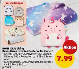 PENNY HOME IDEAS Living Deko-Kissen oder Kuscheldecke für Kinder* Angebot