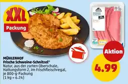 PENNY MÜHLENHOF Frische Schweine-Schnitzel Angebot