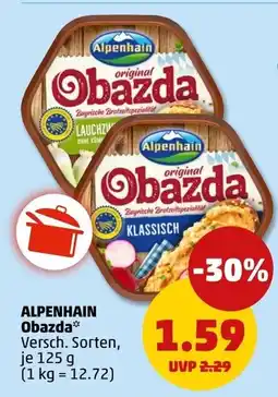 PENNY Alpenhain Obazda Angebot
