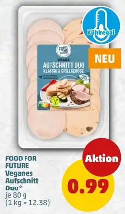 PENNY FOOD FOR FUTURE Veganes Aufschnitt Duo Angebot