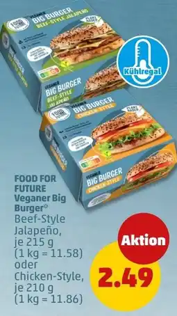 PENNY Food for Future Veganer Big Burger Angebot
