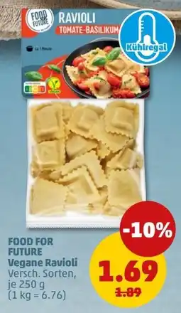 PENNY FOOD FOR FUTURE Vegane Ravioli Angebot