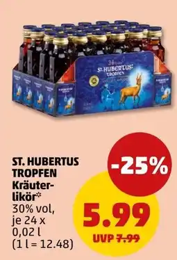 PENNY ST. HUBERTUS TROPFEN Kräuterlikör* Angebot