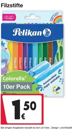 Woolworth Pelikan Filzstifte Colorella Angebot