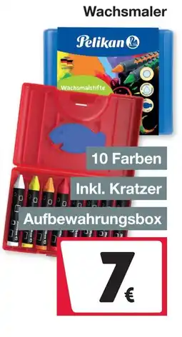 Woolworth Pelikan Wachsmalstifte Angebot