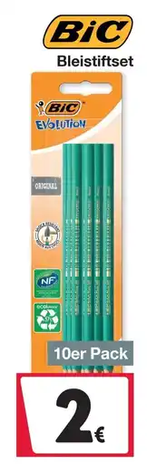 Woolworth BIC Bleistiftset Angebot