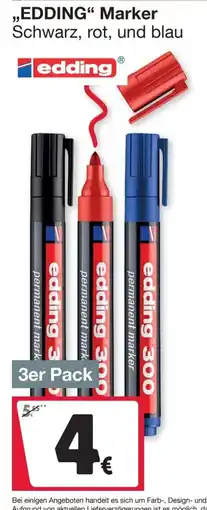 Woolworth EDDING Marker Angebot
