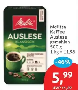 Budni Melitta Kaffee Auslese gemahlen Angebot