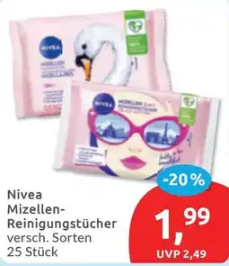 Budni Nivea Mizellen-Reinigungstücher Angebot
