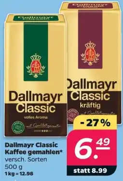 Netto Dallmayr Classic Kaffee gemahlen* Angebot