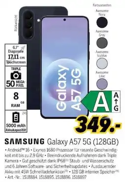 MEDIMAX SAMSUNG Galaxy A57 5G (128GB) Angebot