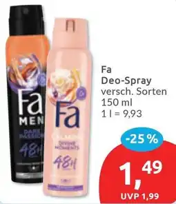 Budni Fa Deo-Spray Angebot