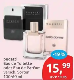 Budni bugatti Eau de Toilette oder Eau de Parfum Angebot