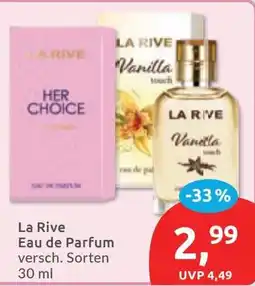 Budni La Rive Eau de Parfum Angebot