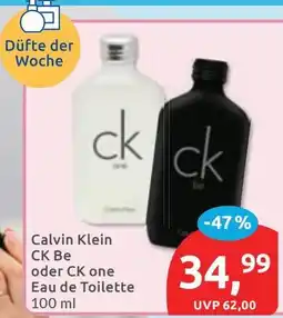 Budni Calvin Klein CK Be oder CK one Eau de Toilette Angebot