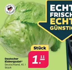 Netto Deutscher Eisbergsalat* Angebot