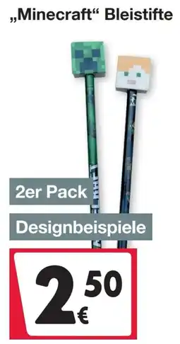 Woolworth „Minecraft“ Bleistifte Angebot