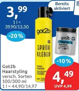 Budni Got2b Haarstyling Angebot