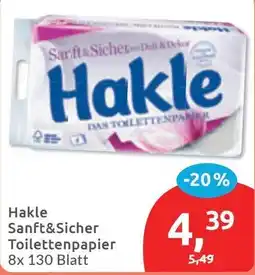 Budni Hakle Sanft&Sicher Toilettenpapier Angebot