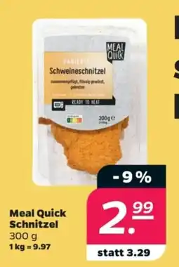 Netto Meal Quick Schnitzel Angebot
