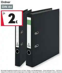 Woolworth Ordner DIN A4 Angebot