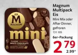 Selgros Magnum mini Classic Almond White Chocolate Angebot