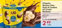 Selgros Chiquita Banana Choc Style & Cookies Ice Cream Bonbons Angebot