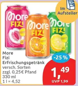 Budni More Fizi Erfrischungsgetränk Angebot