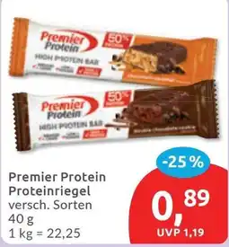 Budni Premier Protein Proteinriegel Angebot