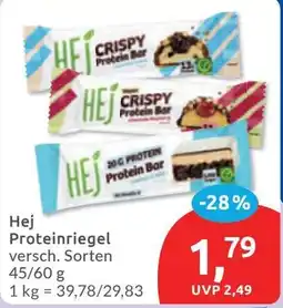 Budni Hej Proteinriegel Angebot