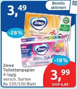 Budni Zewa Toilettenpapier Angebot