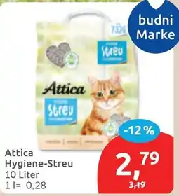 Budni Attica Hygiene-Streu Angebot