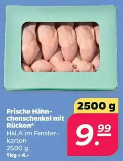 Netto Frische Hähnchenschenkel mit Rücken* Hkl.A Angebot