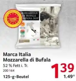 Selgros Marca Italia Mozzarella di Bufala Angebot