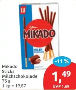 Budni Mikado Sticks Milchschokolade Angebot