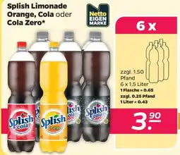 Netto Splish Limonade Angebot