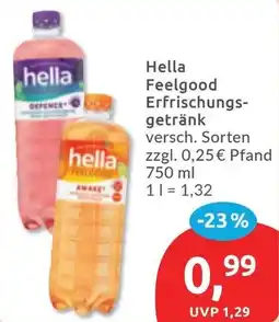 Budni Hella Feelgood Erfrischungsgetränk Angebot