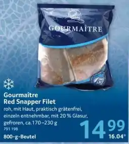 Selgros Gourmaître Red Snapper Filet Angebot