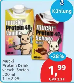 Budni Mucki Protein Drink Angebot