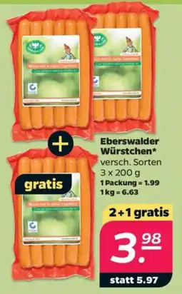Netto Eberswalder Würstchen Angebot