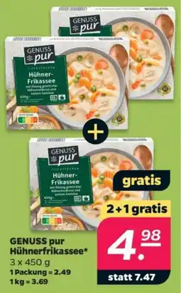 Netto GENUSS pur Hühnerfrikasse Angebot