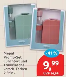 Budni Mepal Promo-Set Lunchbox und Trinkflasche Angebot