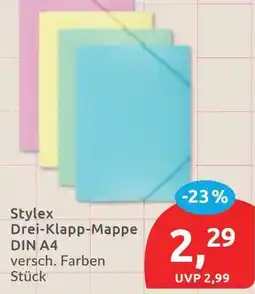 Budni Stylex Drei-Klapp-Mappe Angebot