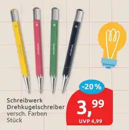 Budni Schreibwerk Drehkugelschreiber Angebot