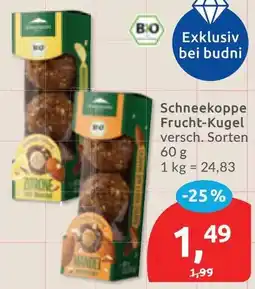 Budni Schneekoppe Frucht-Kugel Angebot
