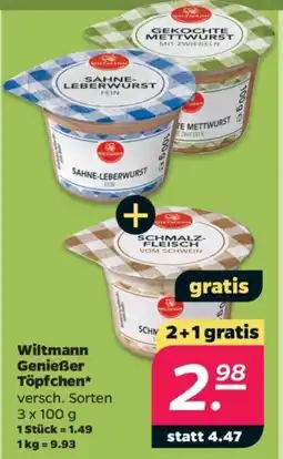 Netto Wiltmann Genießer Töpfchen Angebot