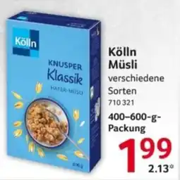 Selgros Kölln Müsli Klassik Angebot