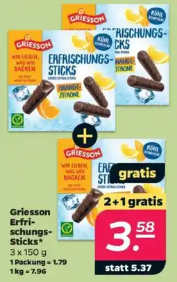 Netto Griesson Erfri schungs-Sticks Angebot